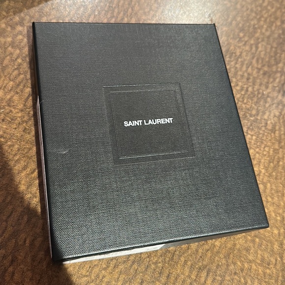 Saint Laurent Leopard Print Leather Card Case - Picture 9 of 16